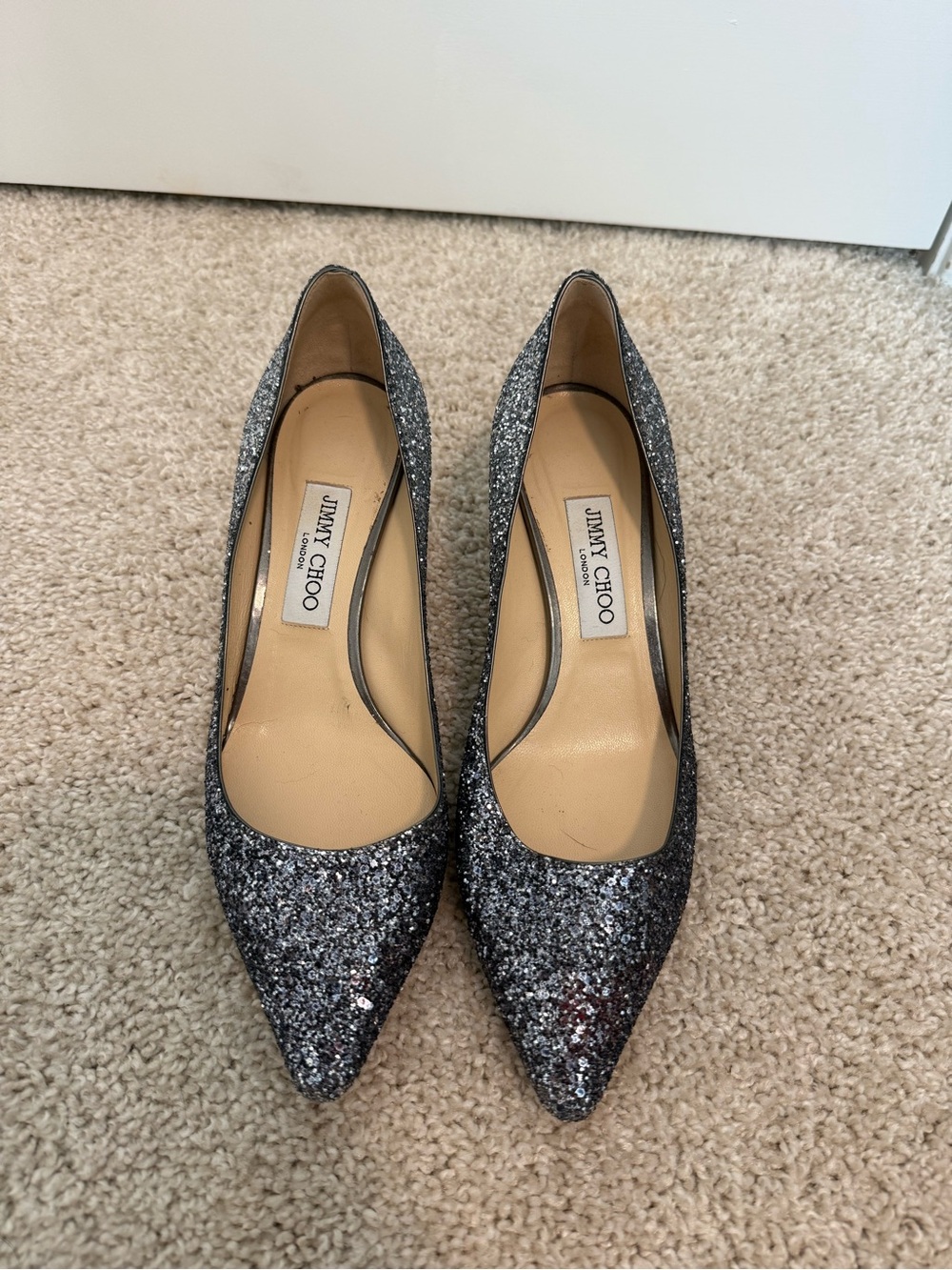 Jimmy Choo Gradient Glitter Pumps
